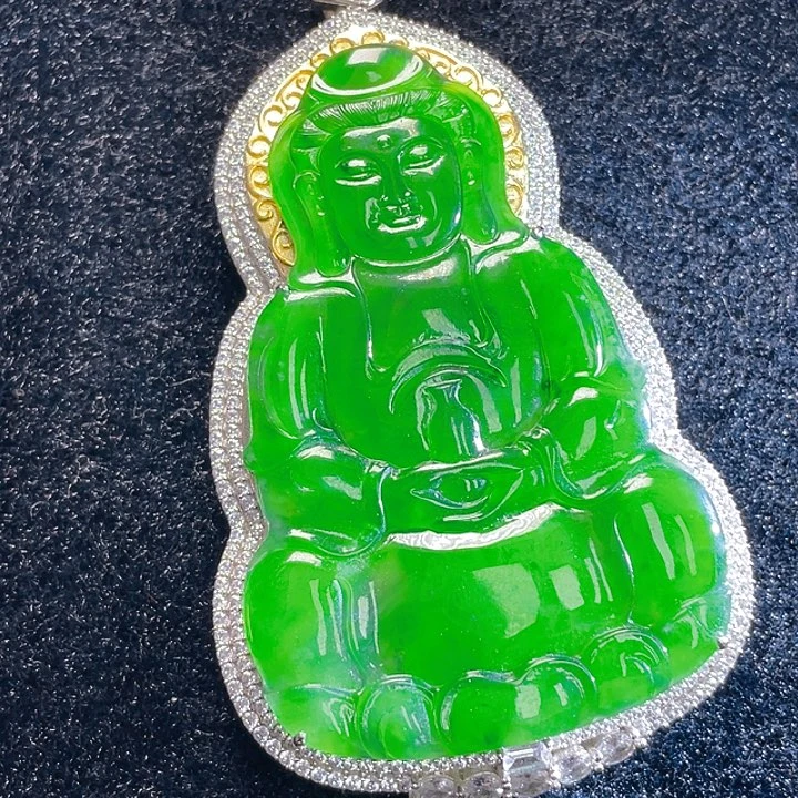 翡翠颈饰未镶嵌04，