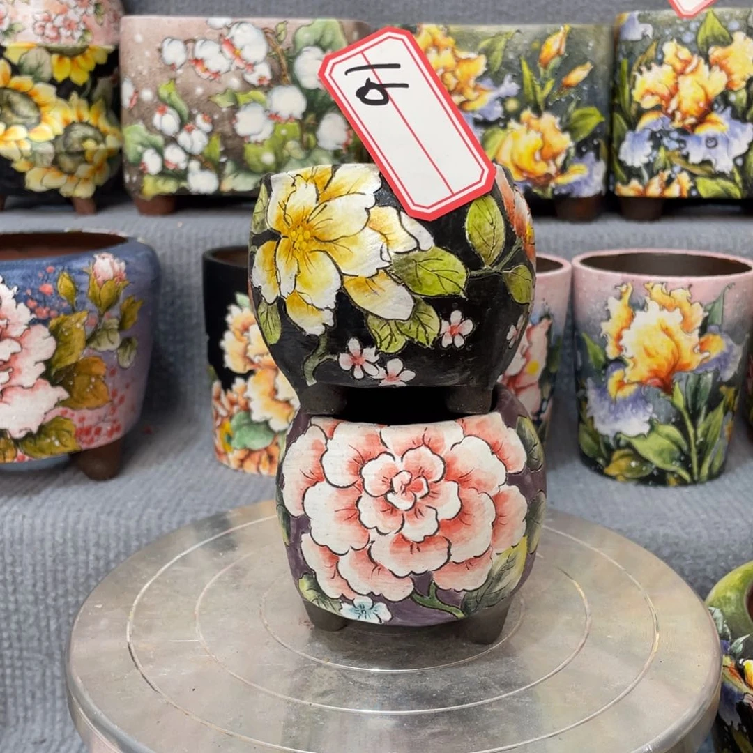 红陶扶泥开年炸炸炸浮力