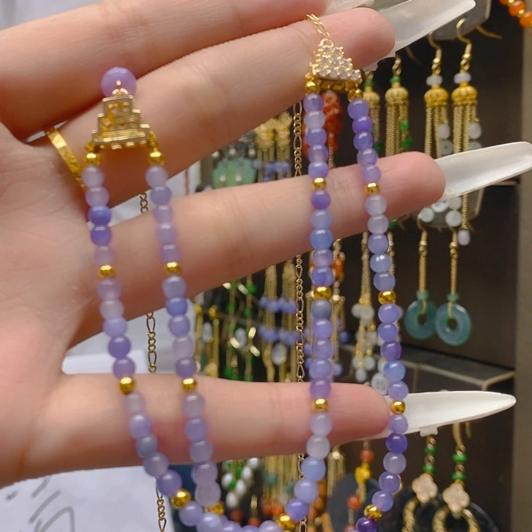 翡翠合金耳饰翡翠