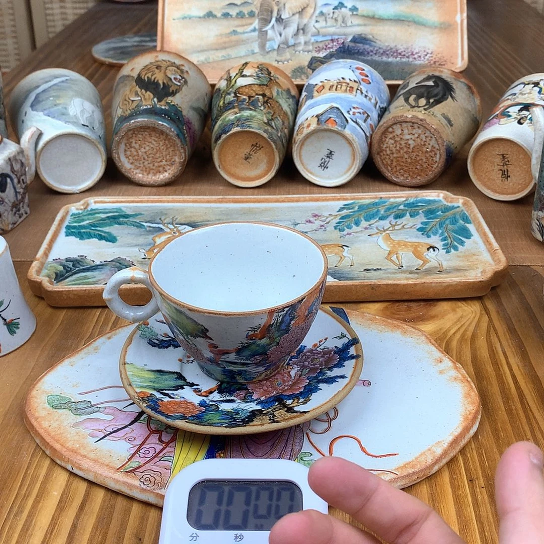 清***年杯景德镇陶瓷手作