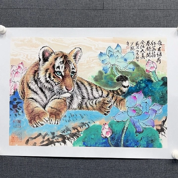 国画书画作品多次