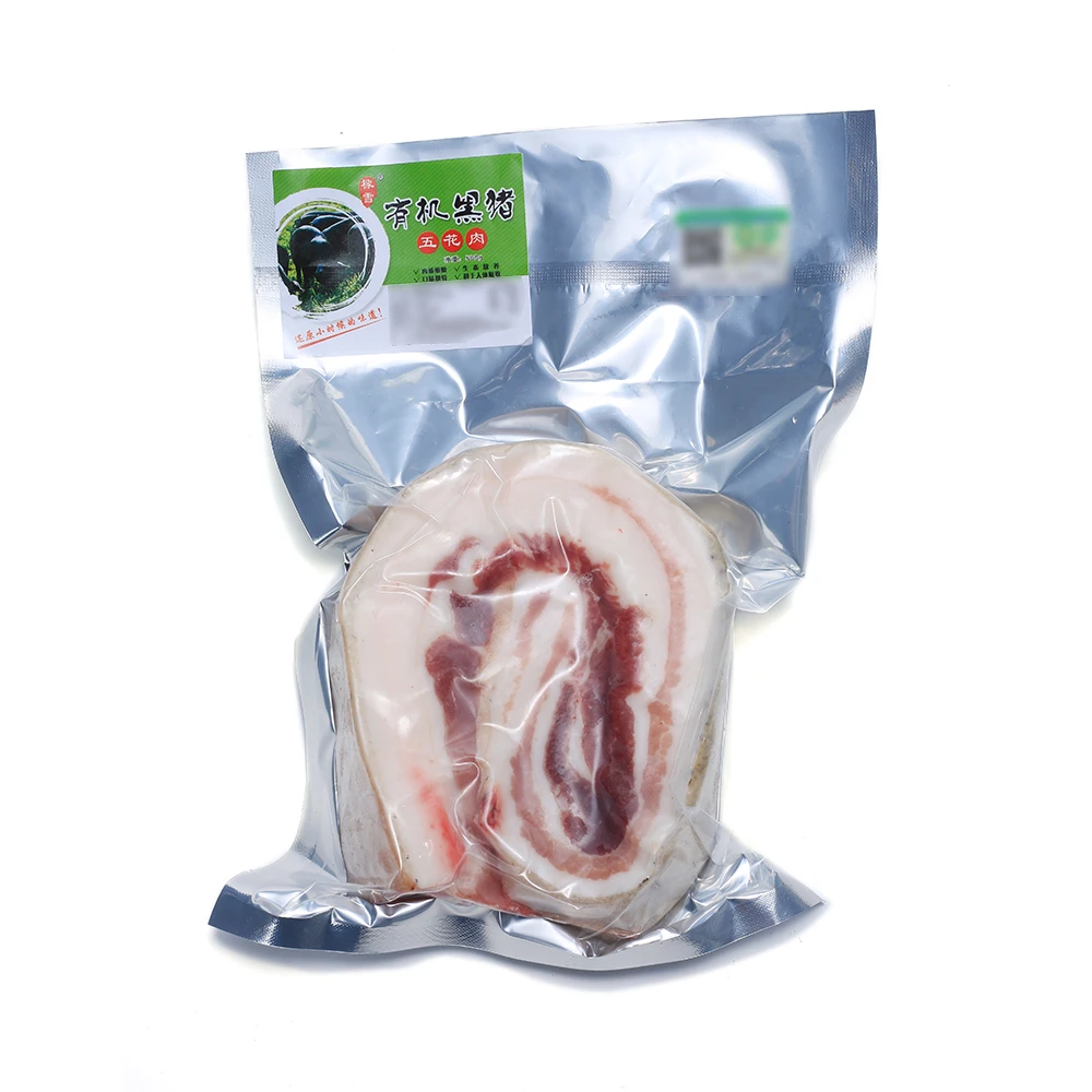 有机黑猪五花肉森林散养18个月