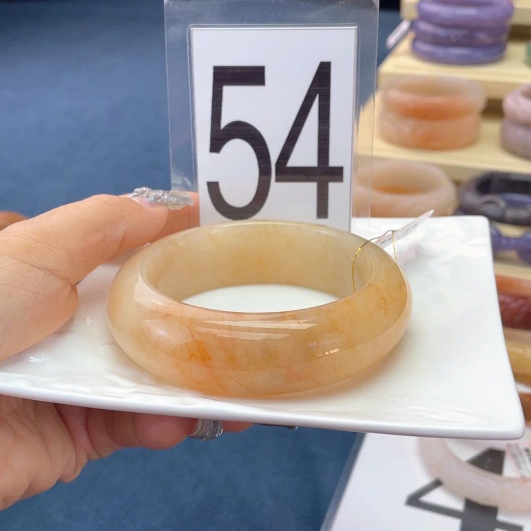 石英质玉未镶嵌手镯62圈