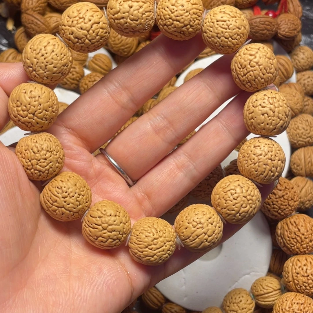 ****桃木桃核手串17+蚂蚁蛋