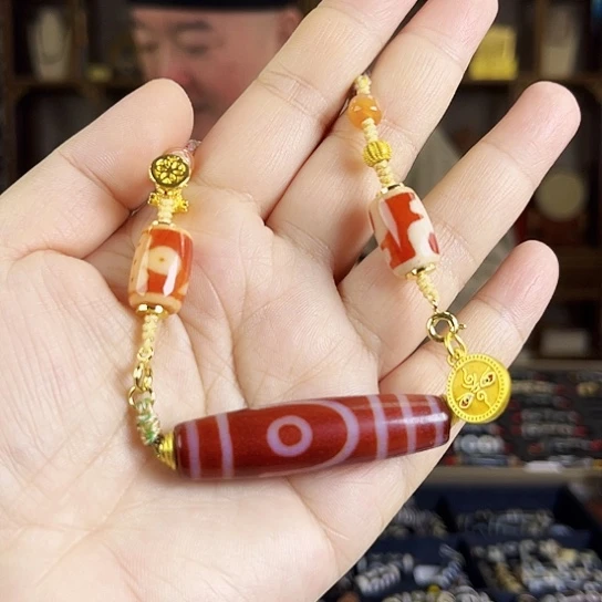 玛瑙/玉髓颈饰合金