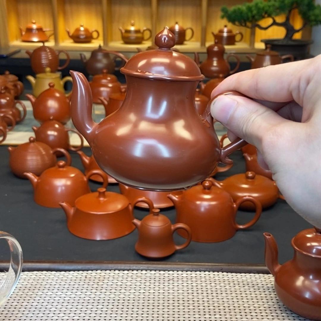茶壶紫砂一***?潮州手工艺