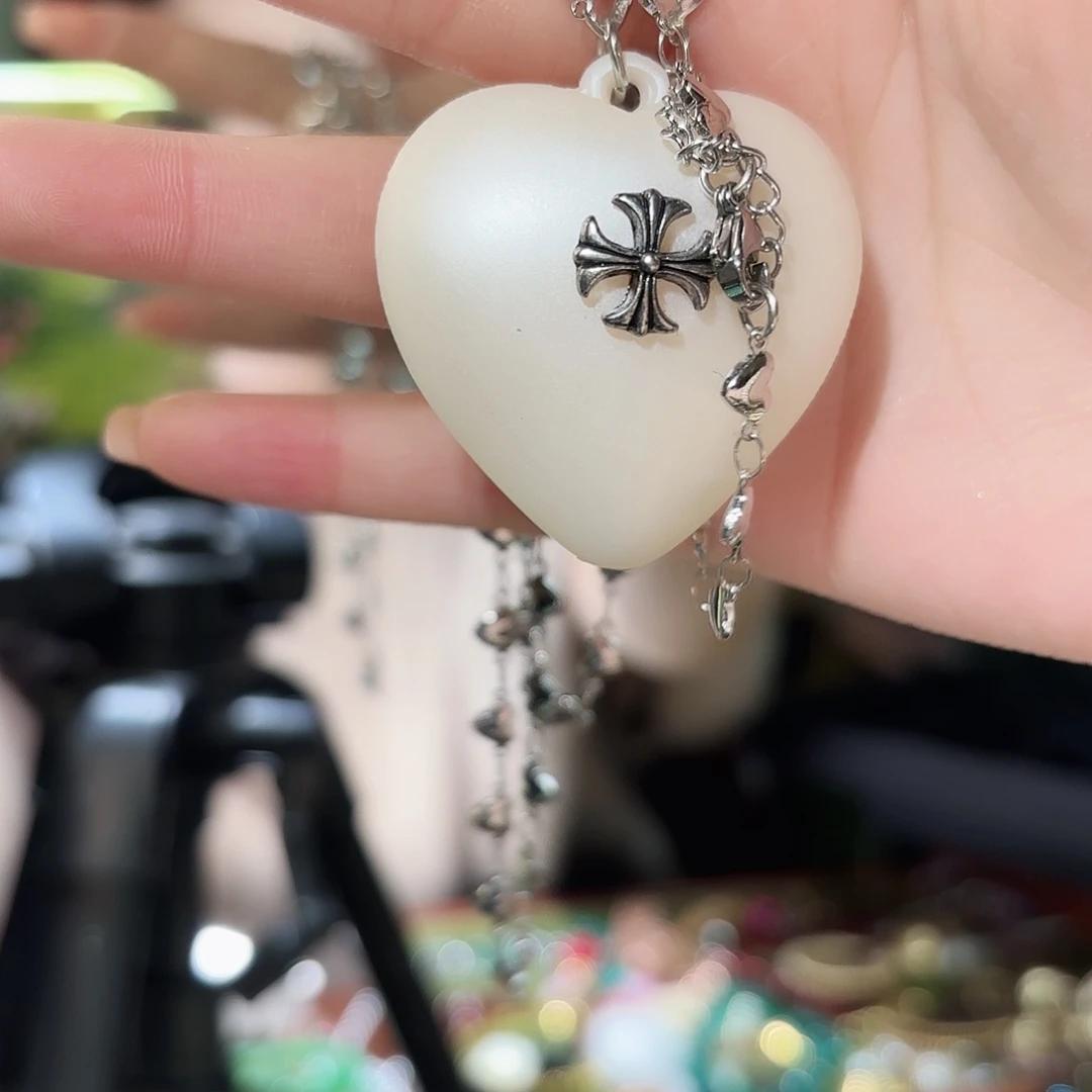 琉璃铜合金合金项链