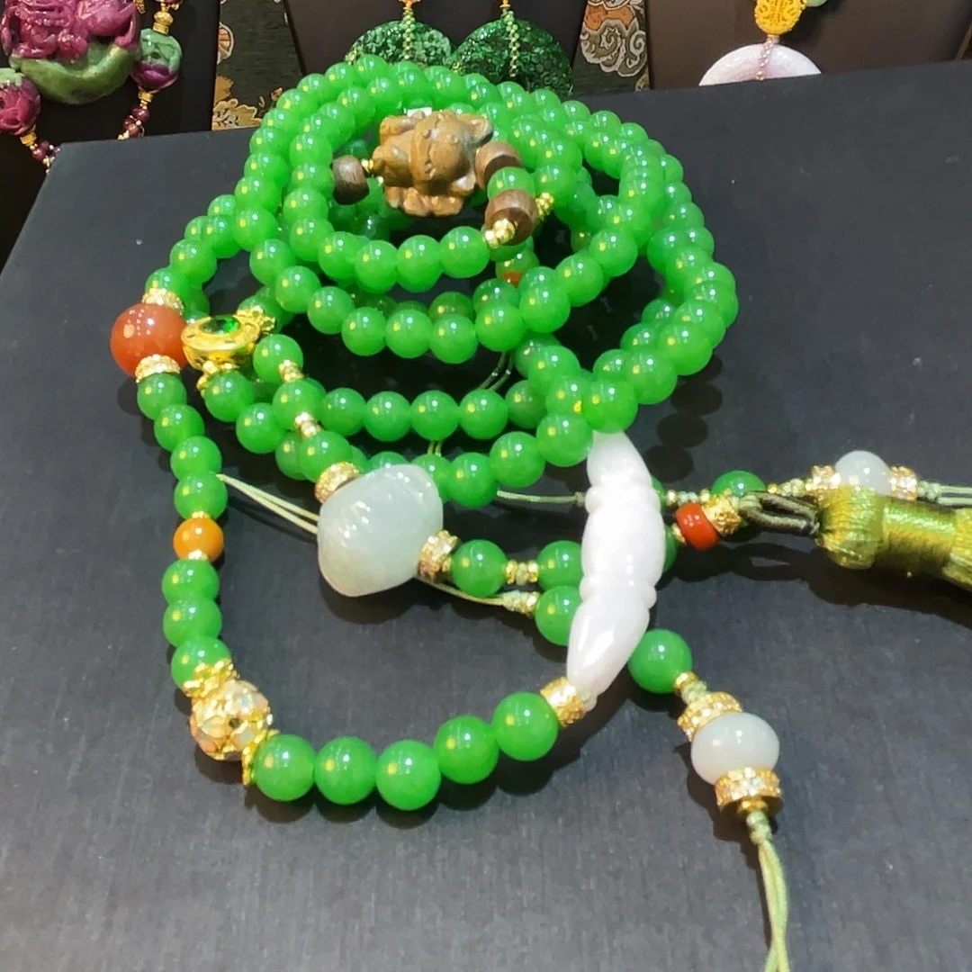 玛瑙/玉髓未镶嵌颈饰斜挎