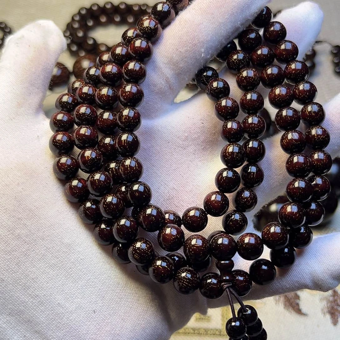 檀香紫檀（小叶紫檀）0.8 108颗满天星