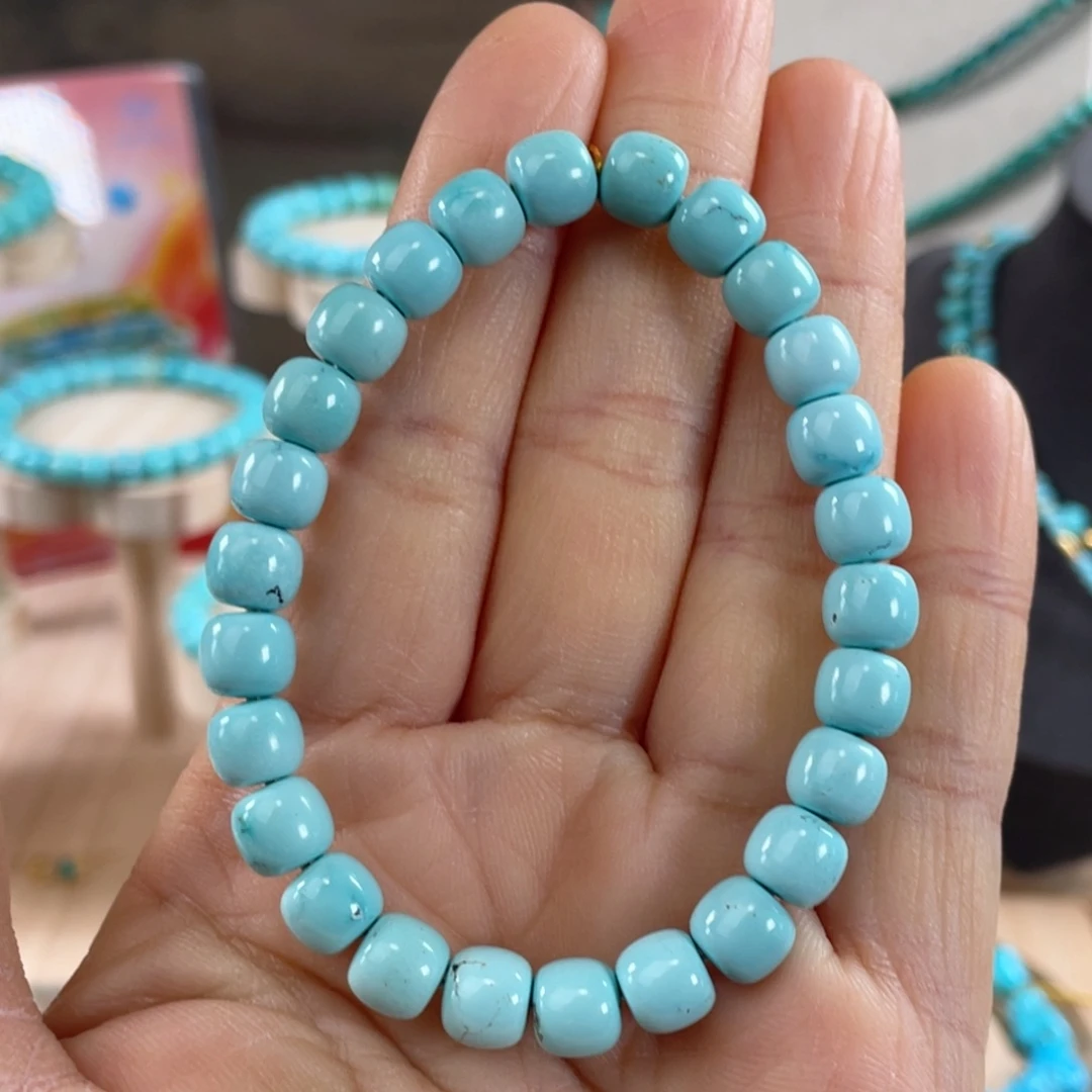 绿松石未镶嵌套链7.3mm