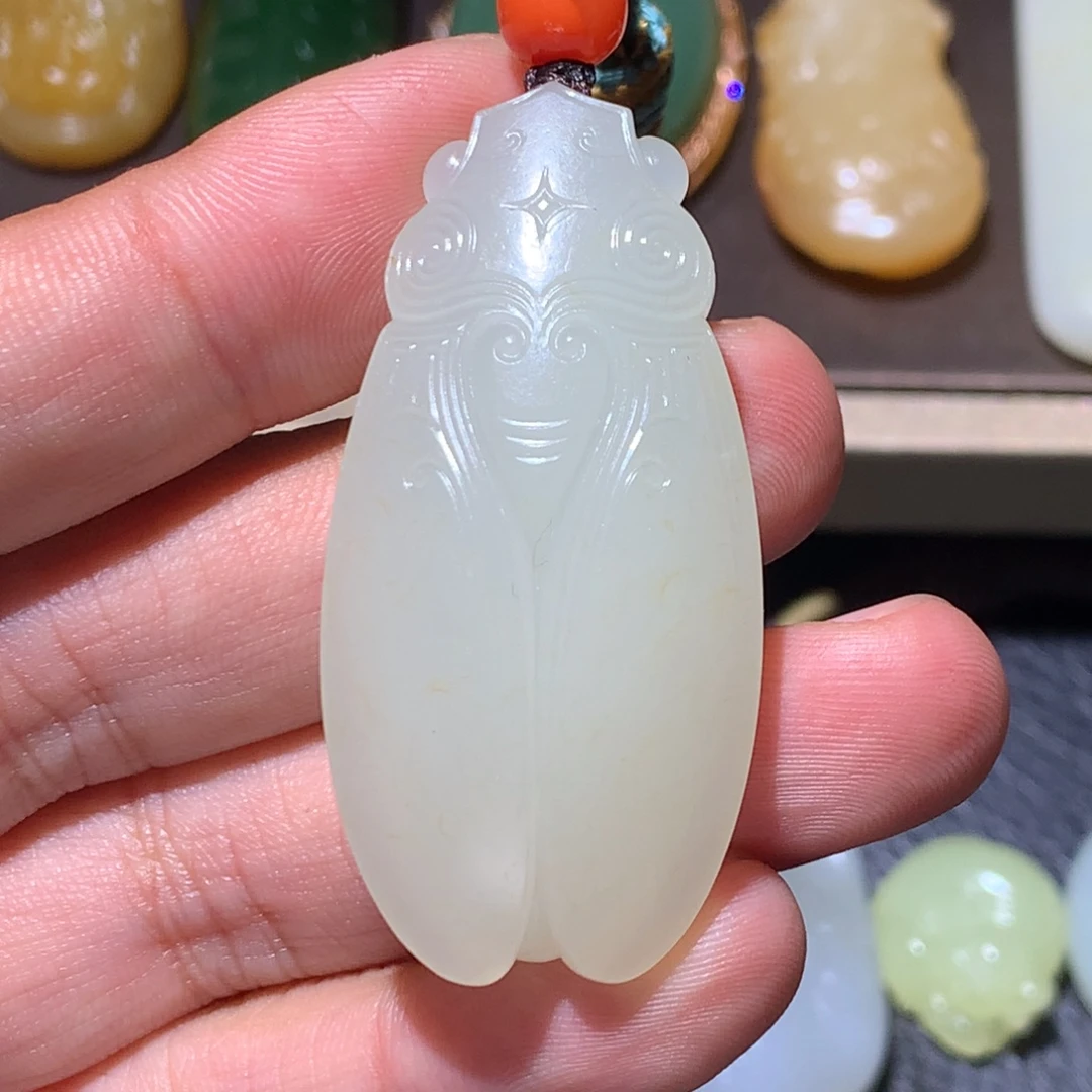 Z***h和田玉未镶嵌挂件