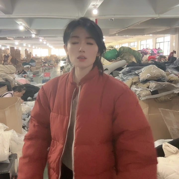 砖红色无帽嘎嘎服S