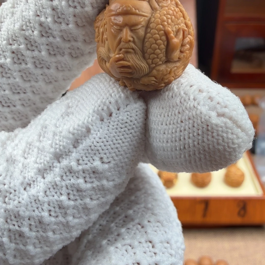 吊坠猴头核桃二爷定乾坤