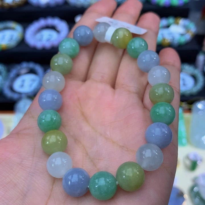 未镶嵌手链翡翠翡翠