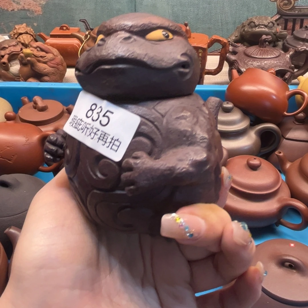 紫砂雕宠小器高品