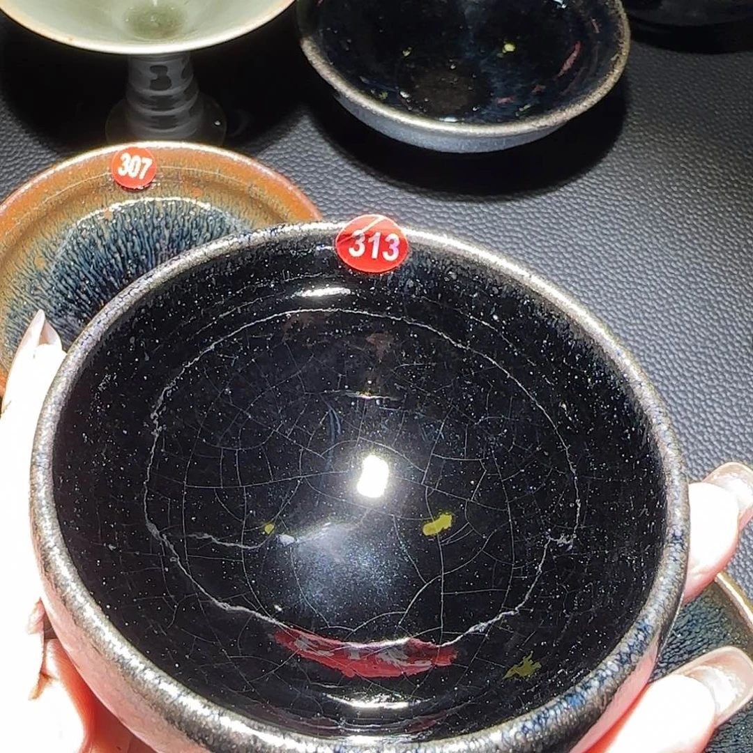 茶盏蓉**?龙窑柴烧建盏 313