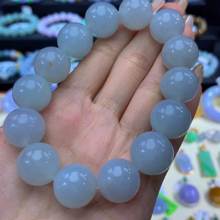 翡翠未镶嵌手链翡翠15