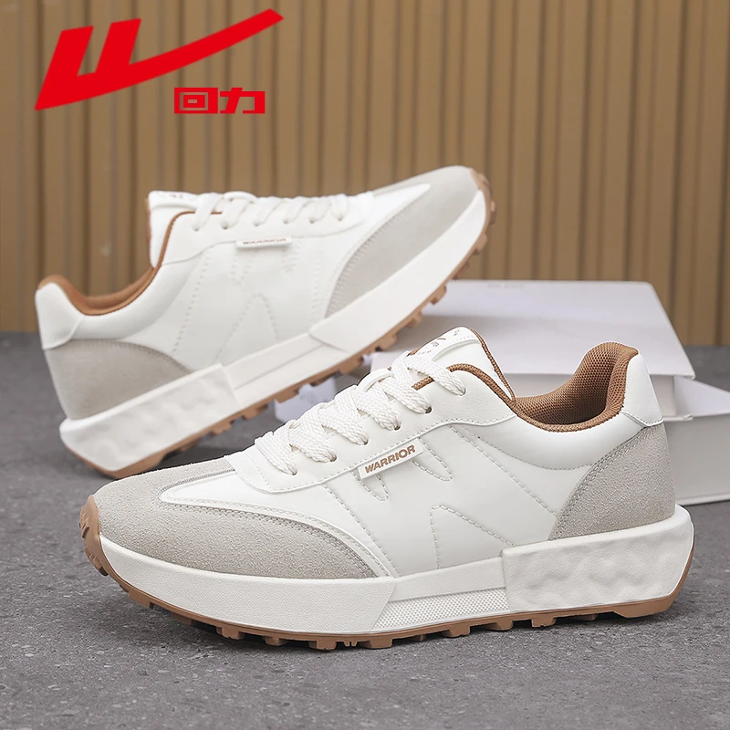 回力男鞋秋季百搭运动休闲板鞋2025新款爆款轻便软底增高阿甘潮鞋