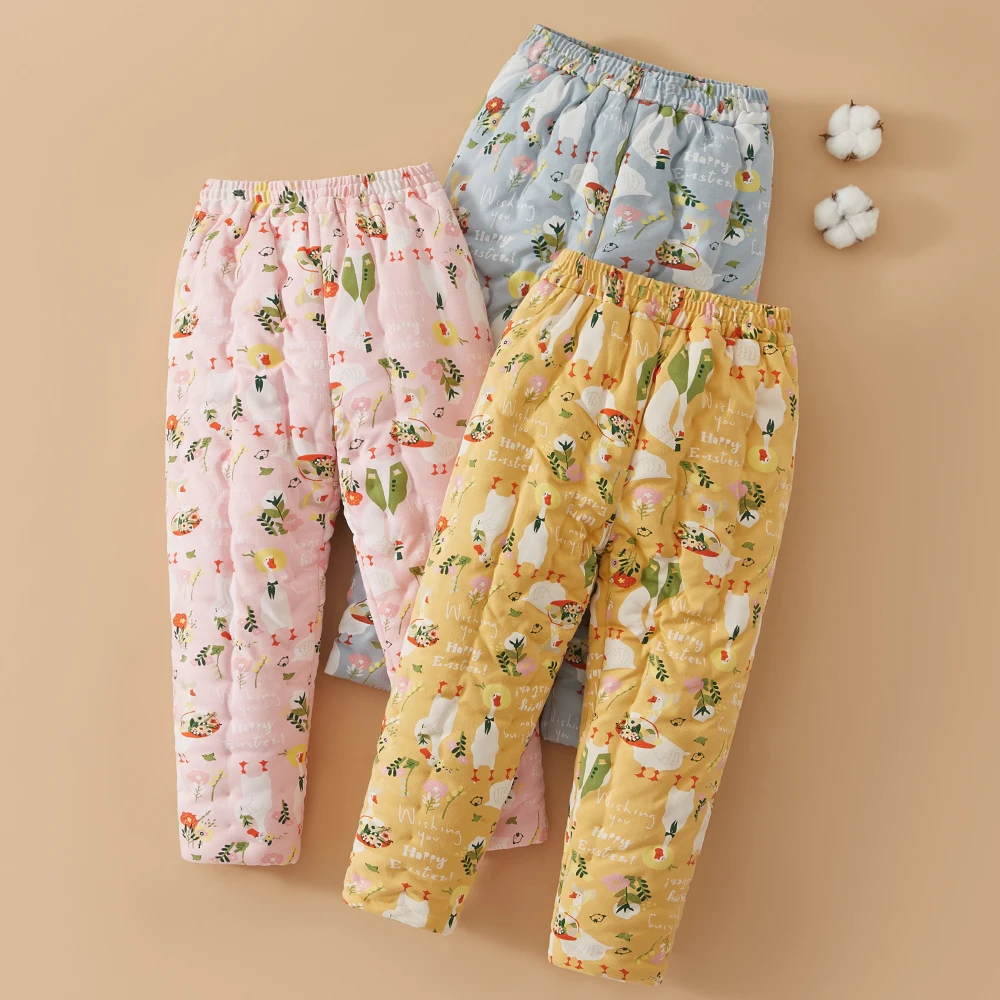 中大童纯手工棉花棉裤冬季加厚保暖内穿棉裤校服神器防寒棉花裤