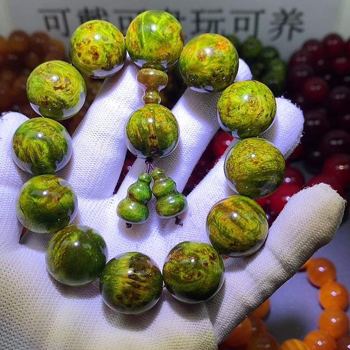 手串/手链松木（琥珀木）2.0 水墨丹青高货