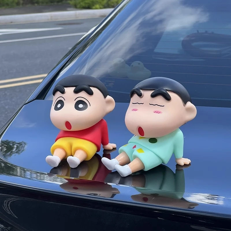 车顶尾部车外公仔车载汽车装饰车外汽车尾部泡泡机