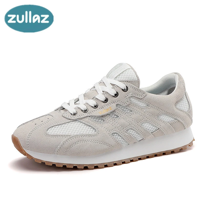 zuiiaz著鹿秋季新款户外牛皮阿甘鞋男轻便防滑休闲运动鞋软底跑鞋