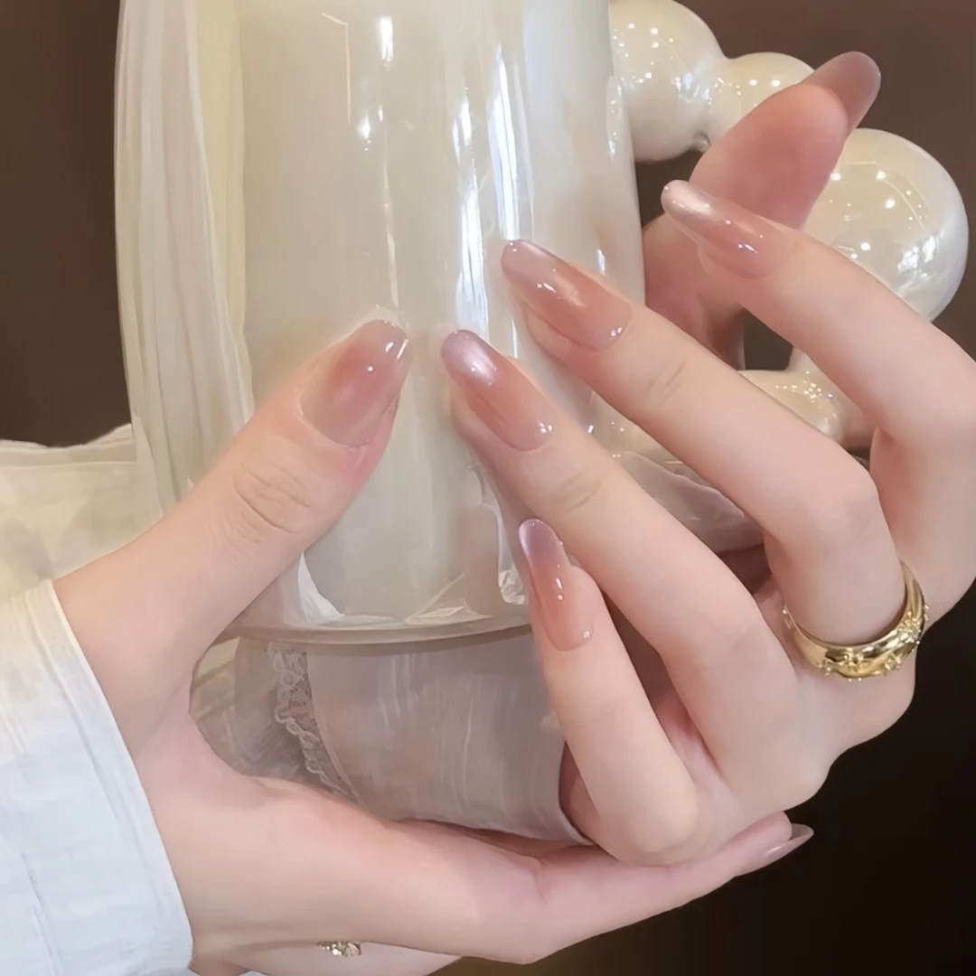 【风信紫】纯手工新款穿戴美甲--10片装132