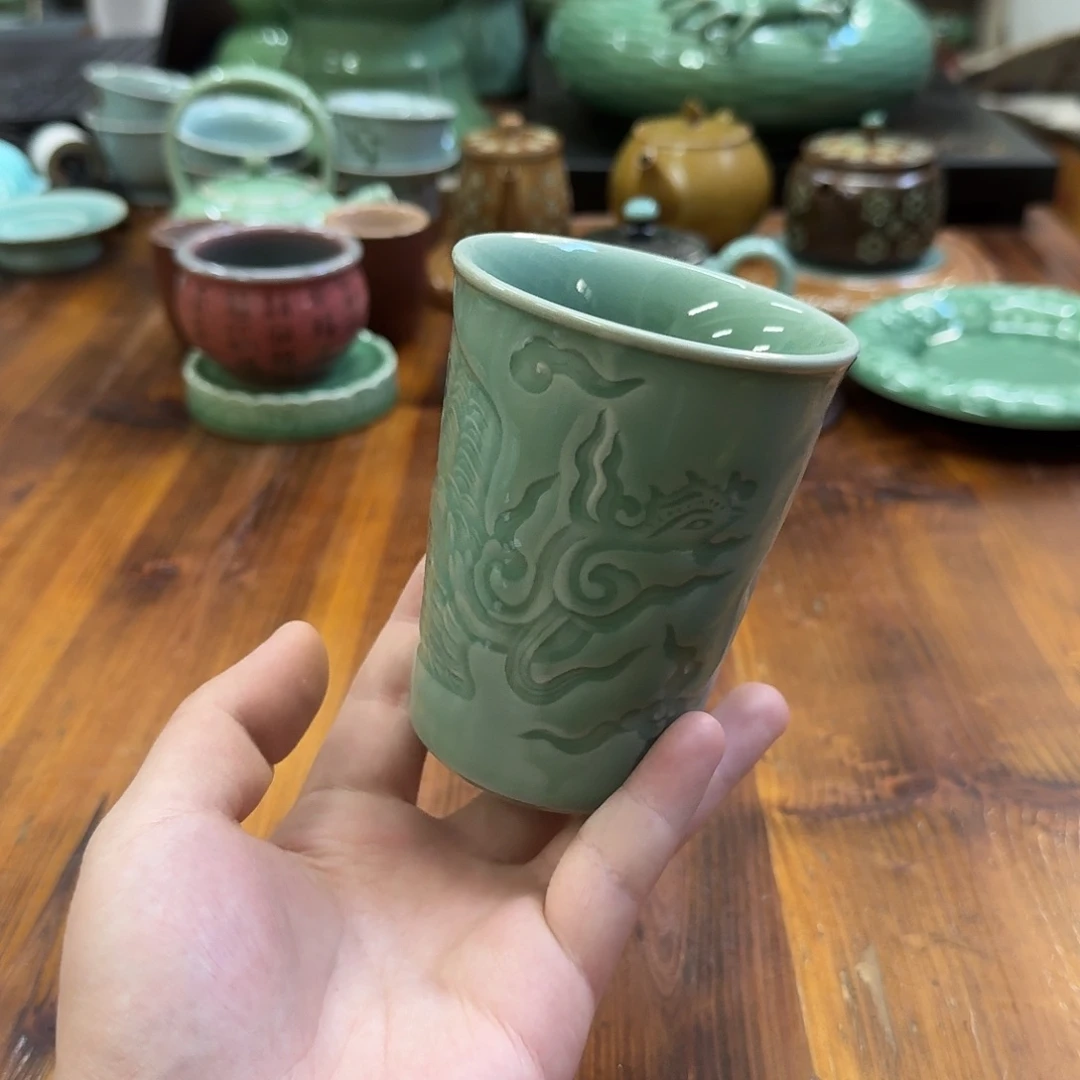 小仲青瓷茶器微瑕7839