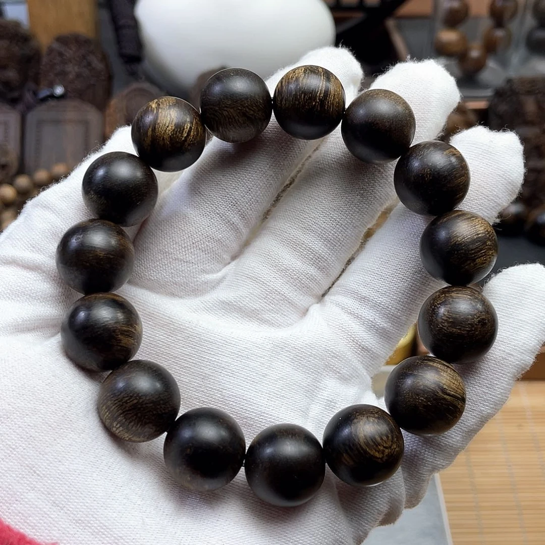 沉香手串阿*罗达拉干沉香