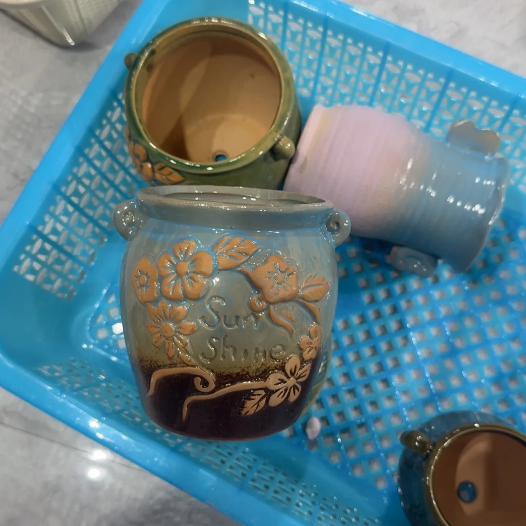 紫砂花盆粗陶粗陶