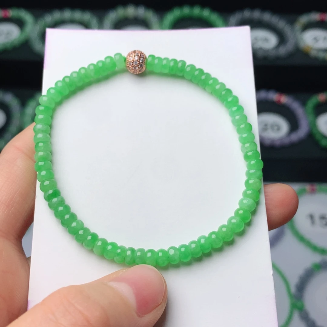 翡翠未镶嵌手链翡翠