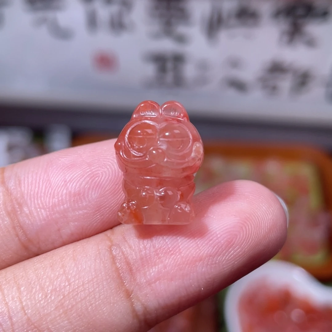 南红玛瑙未镶嵌挂件3898