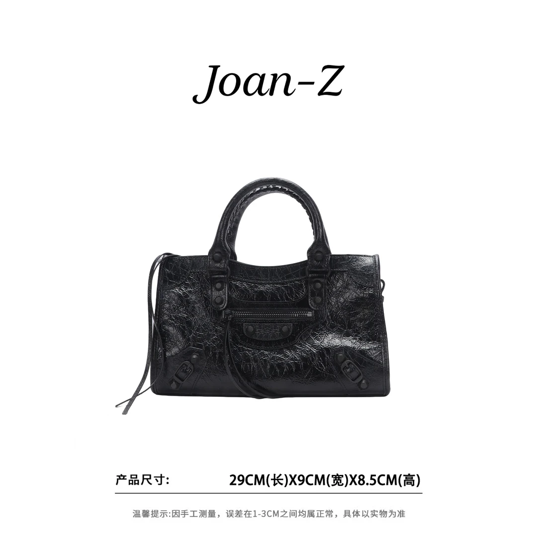 JIJIANZHE/极简者【B-Lecity机车】进口原厂皮单肩斜挎包