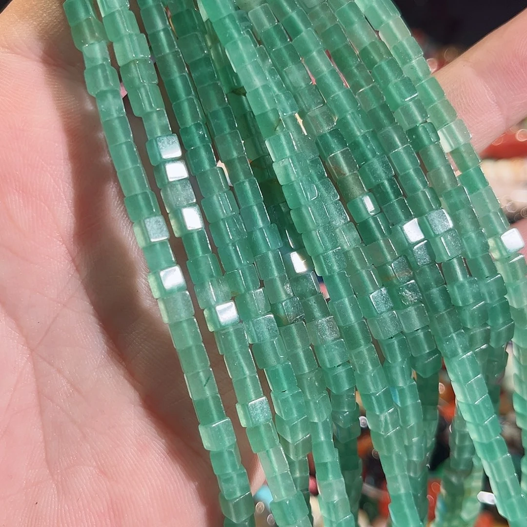 玛瑙/玉髓未镶嵌珠宝半成品东邻玉方糖4mm