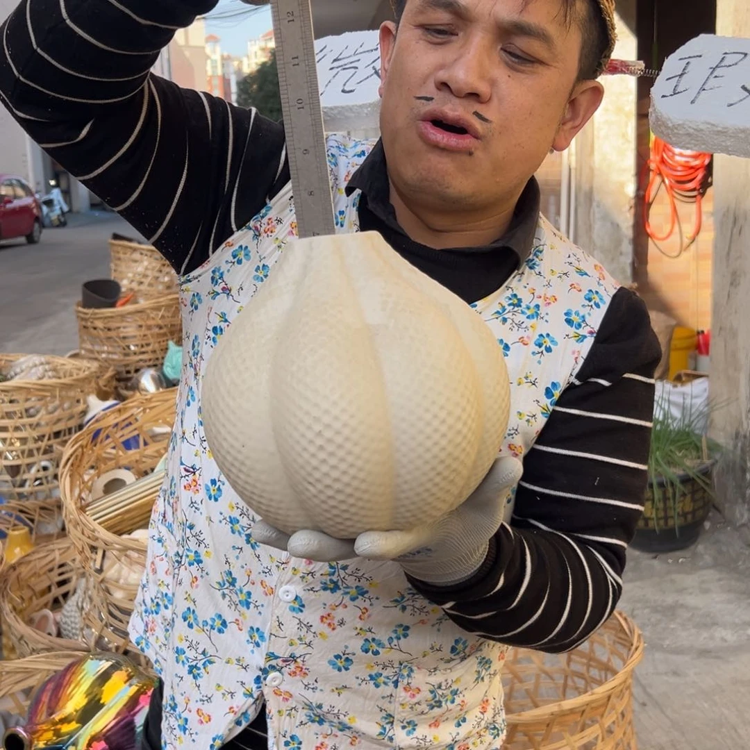 摆件68 号高中低温陶瓷工艺瓶（部分微瑕）