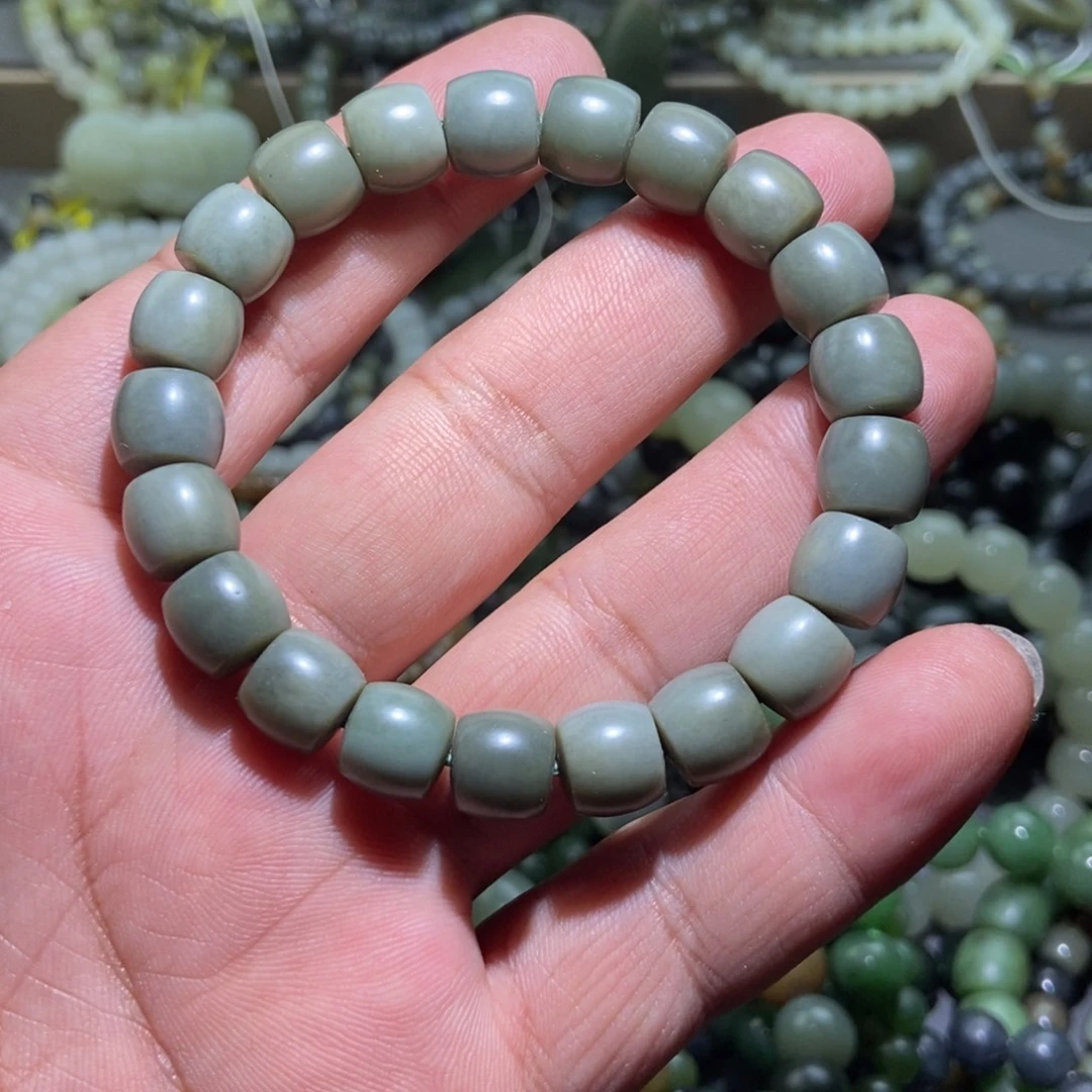 和田玉（糖玉）未镶嵌手链