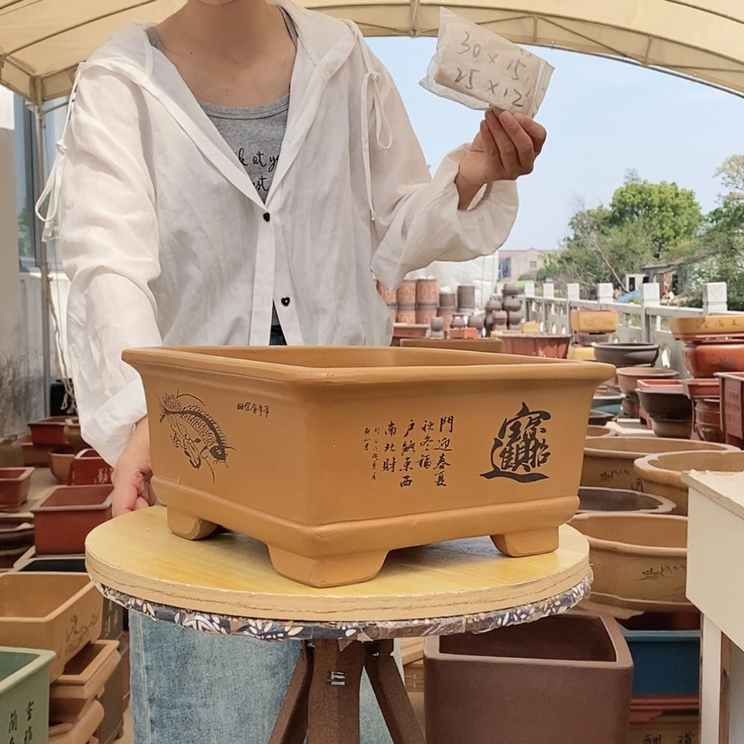 紫砂花盆紫砂花盆