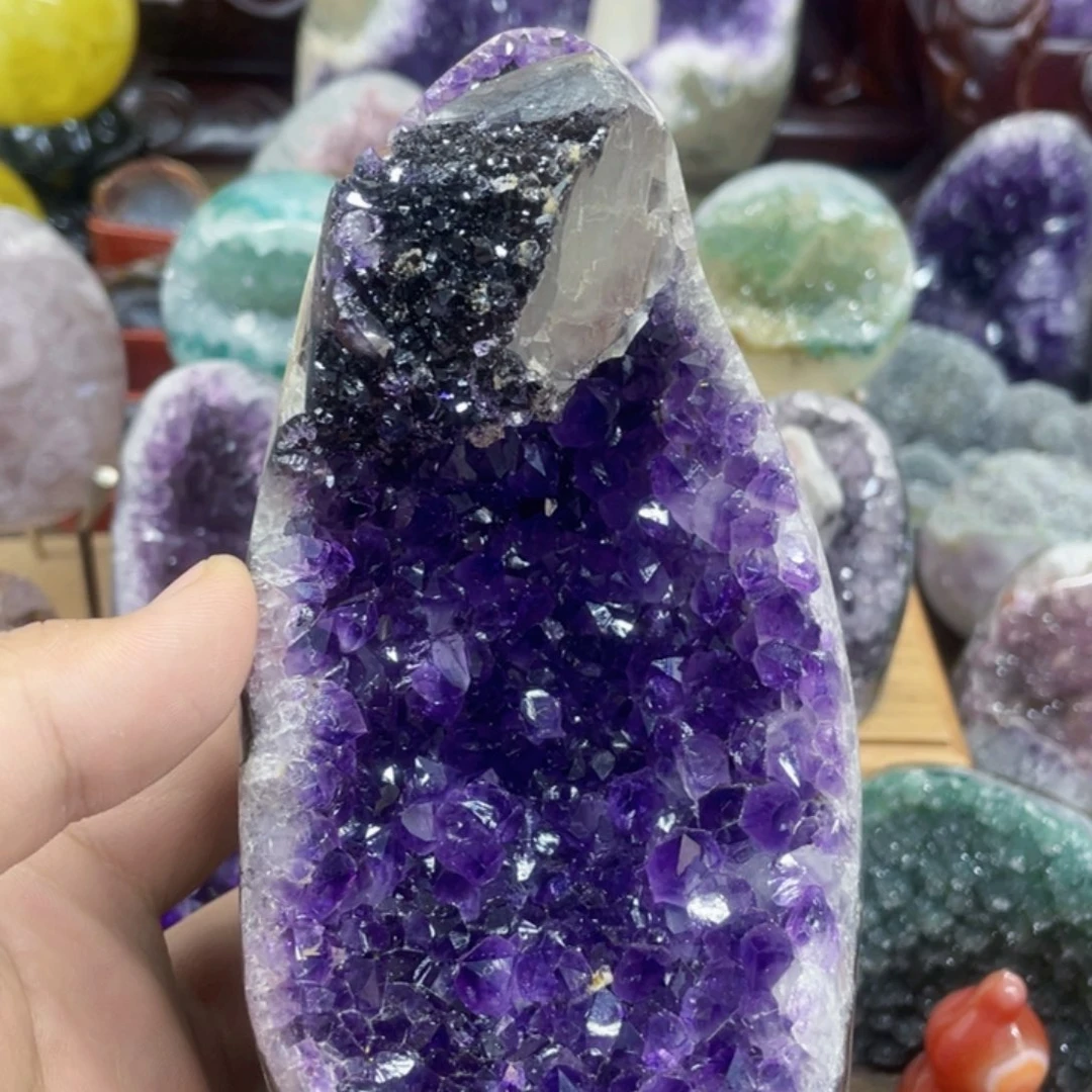 紫晶大型摆件（非配饰）未镶嵌