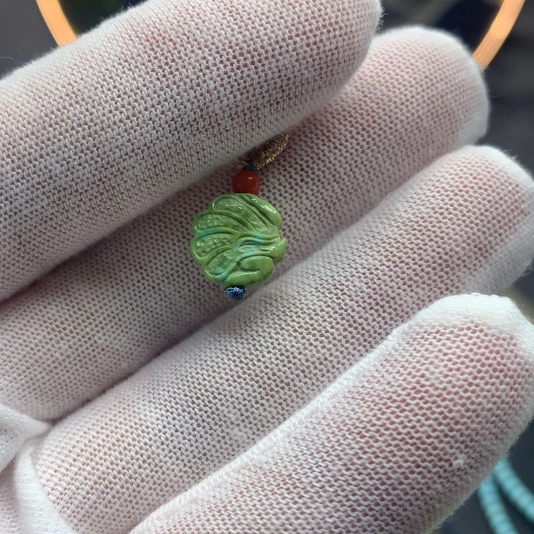 绿松石挂件未镶嵌