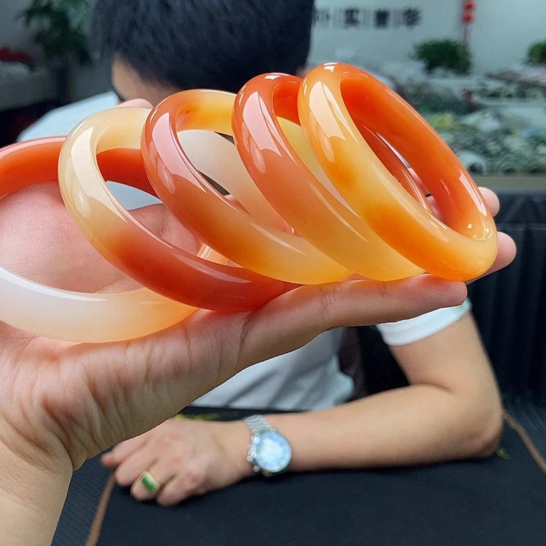 石英质玉（缅黄）53-63颜色多样性发拍一发一未镶嵌