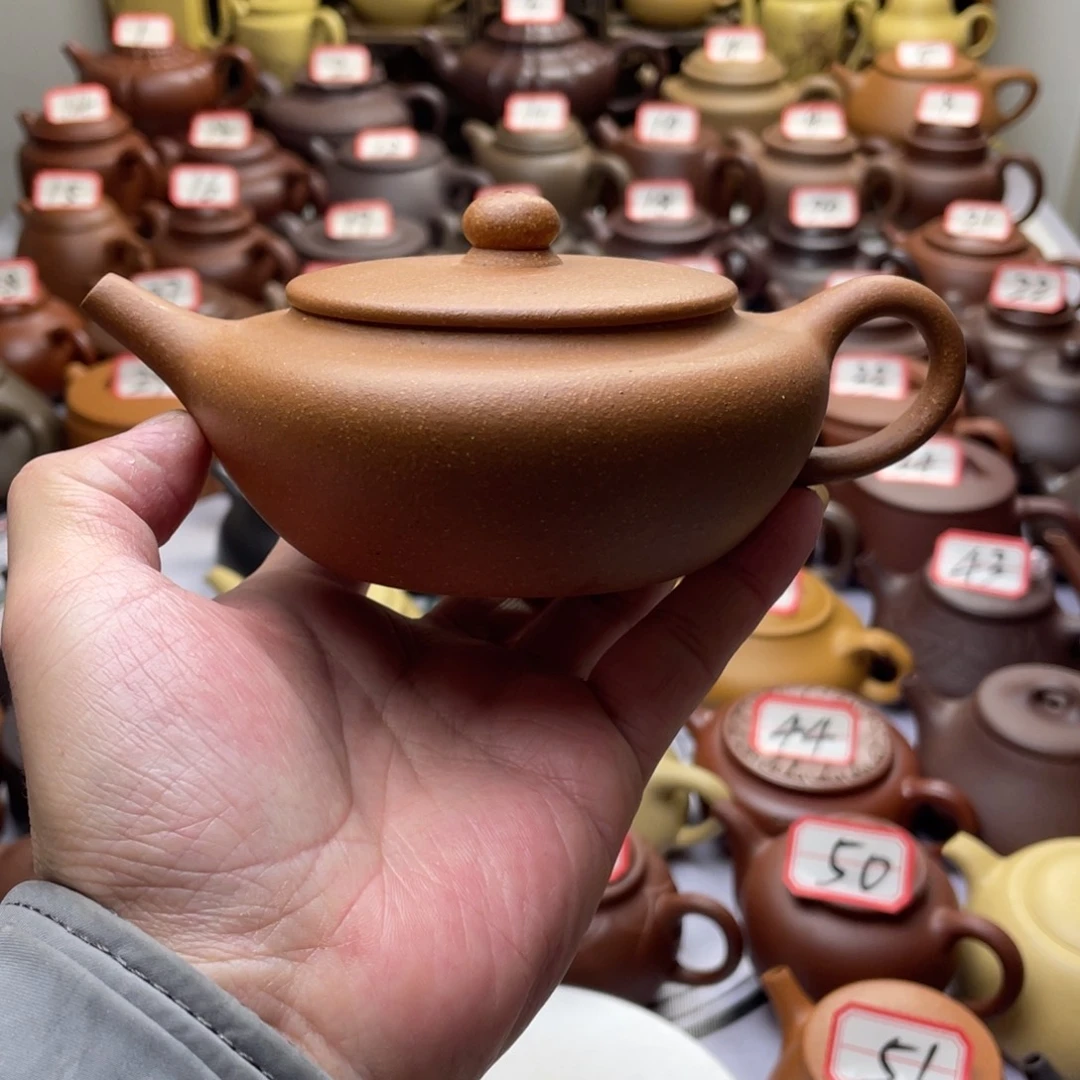 茶壶紫砂宜兴紫砂半手工