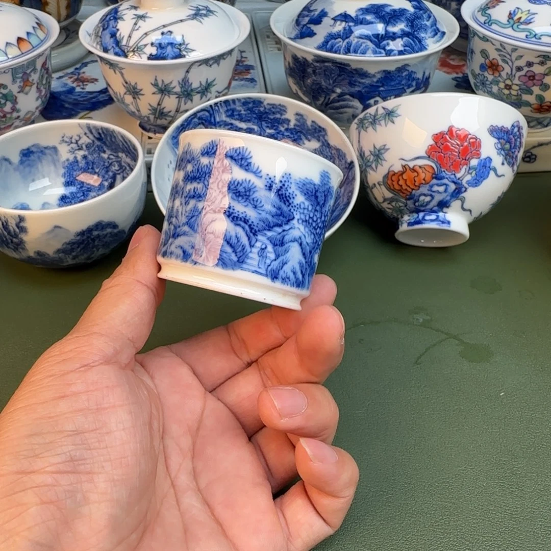 陶纯手工纯手绘茶具335