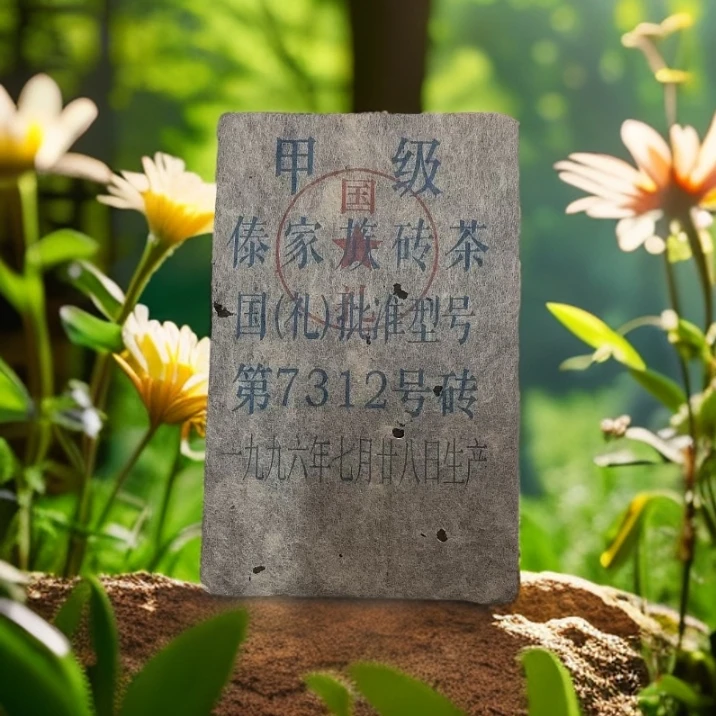 LY12494-甲级 傣家族砖茶 熟茶250g