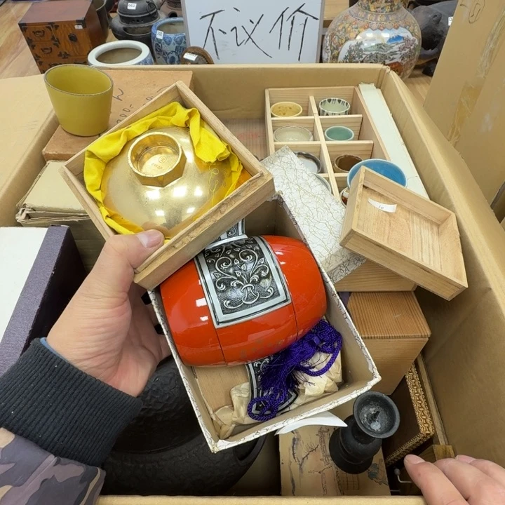 瓷片工艺品摆件瓷器摆件正能量