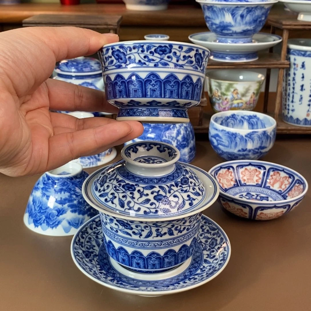 景德镇陶瓷手工手绘