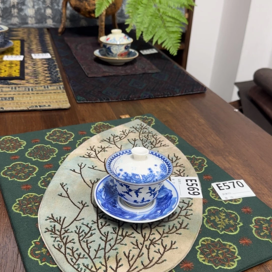 织绣16 都是一张价格三十六纺茶垫