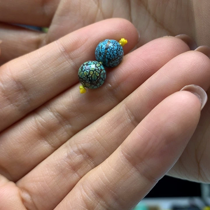 绿松石未镶嵌配饰