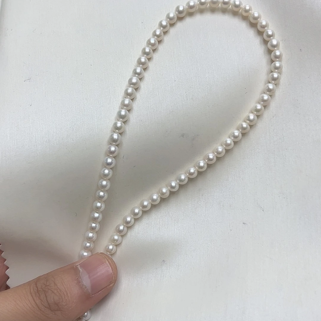 颈饰未镶嵌淡水珍珠4-5内 淡水ak