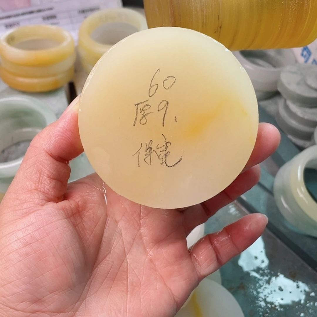 曾***师定制石英质玉（天山翠）