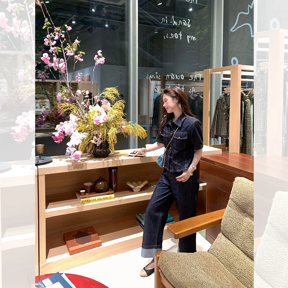 IUIU阿晶家4/15 20:00上新95折 原牛牛仔套装